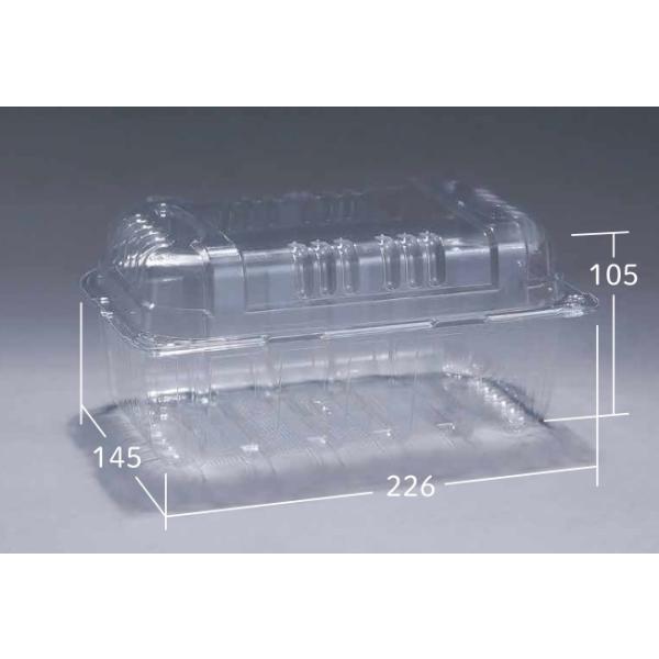卵・フルーツ用透明容器【ケース販売】　ジョイパック２（400枚）　200460　信和