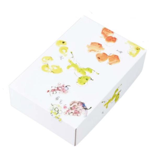 りんご用化粧箱　おもてなしBOX (30セット)　AA5921　オリカ