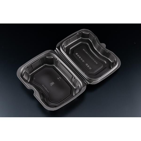 リスパック バイオデリカ シェルBOX 40 黒（300枚） RHDT101 | 資材の