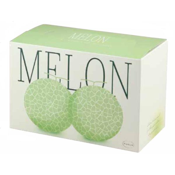 エクスビアンスモアリティー メロン 新品未使用品 メロン用化粧箱 フレデリメロン 2ヶ入（100個） 600311 信和 | 資材の