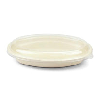 チェーンストリーム　ＥＣＯ＆ＢＡＳＩＣ　バガス　カレー皿専用ＰＥＴ蓋　7610037
