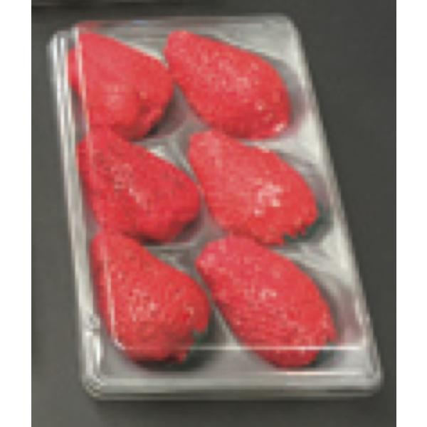 法人名・屋号必須】大石産業 いちご販売用容器 ゆりかーごCタイプ 6玉