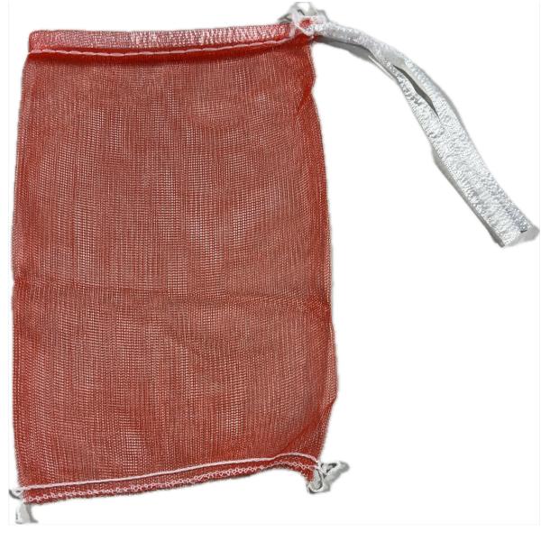 野菜・海産物用ネット　メリヤスネット　1K 赤（3000本）　　田村産業