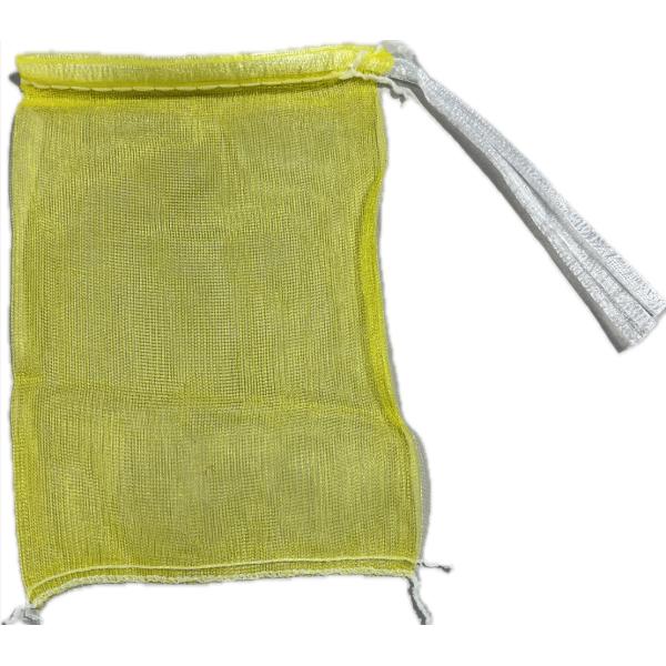 野菜・海産物用ネット　メリヤスネット　1.5K 黄（3000本）　　田村産業