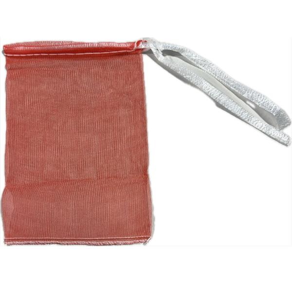 野菜・海産物用ネット　メリヤスネット　3K 赤（3000本）　　田村産業