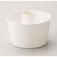 天満紙器　RS101 ﾛｰﾙｼﾌｫﾝｶｯﾌﾟ 白無地 (25枚 )　3831031