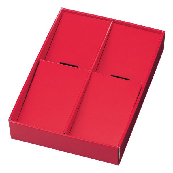 ヤマニパッケージ　ディスプレイボックス（赤）(50入)　L-2010