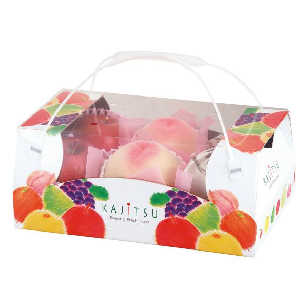 ヤマニパッケージ 果実パレットコンビネーション手提(大)(50入) L ヤマニパッケージ 果実パレットコンビネーション手提(大)(50入) L